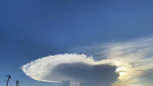 Photo, sunset, sky, light color, 