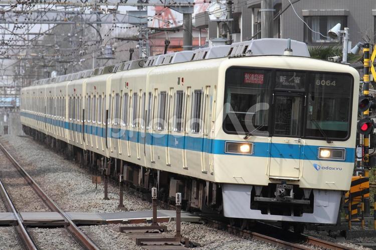 小田急電鉄、8000形、8064編成 小田急,小田急電鉄,8000形の写真素材