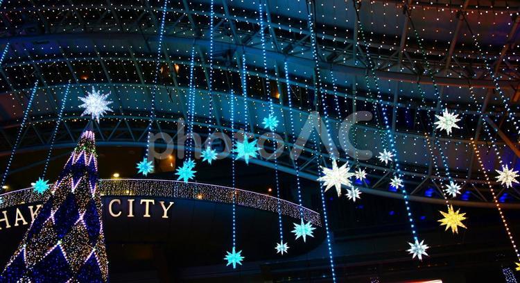 福岡県、博多駅のクリスマスマーケット4 クリスマス,クリスマスマーケット,マーケットの写真素材