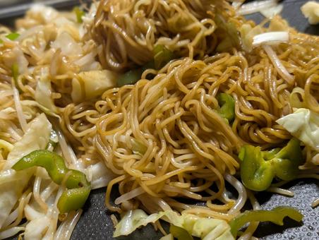 ソース焼きそば 焼きそば,ソース,麺の写真素材