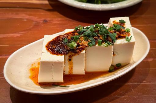 冷奴 冷奴,居酒屋,グルメの写真素材