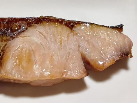 ブリの塩焼き ブリの塩焼き,鰤の塩焼き,和食の写真素材