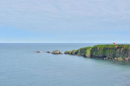 Photo, cape kiritafu, hokkaido, lighthouse, 