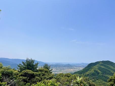 高地山の山頂から見る風景5 高地山の山頂から見る風景5の写真