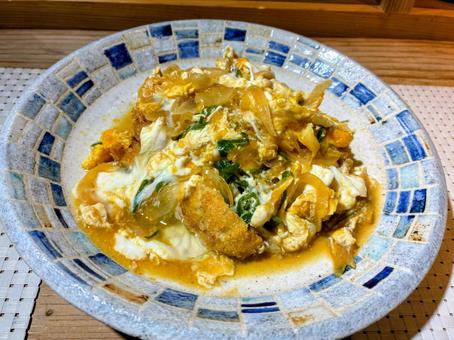 カツ煮 カツ煮 カツ煮,カツ丼のアタマ,トンカツの卵とじの写真素材