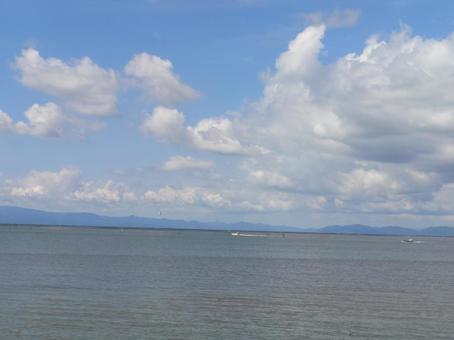 有明海の干潮の写真