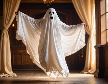 ハロウィンのおばけ ハロウィンのおばけの写真