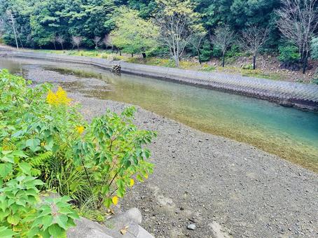 地方の河川敷 地方の河川敷 自然,河川,風景の写真素材