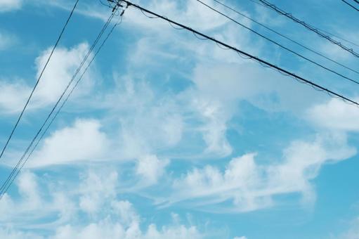 9月の空 9月の空の写真