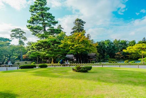 【石川】兼六園 文化財指定庭園の写真