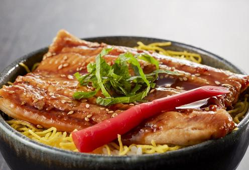 穴子丼 穴子丼 穴子丼,穴子,あなご丼の写真素材