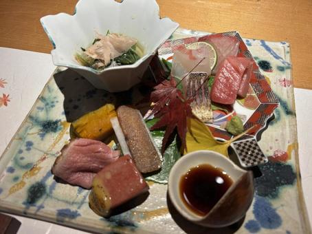 会席料理_ランチ_先付 食べ物,和食,会席料理の写真素材