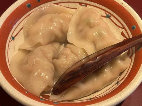 水餃子 水餃子 水餃子,餃子,宇都宮の写真素材