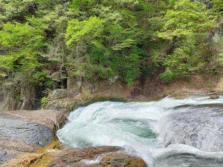 吹割の滝 吹割の滝 吹割の滝,東洋のナイアガラ,自然の写真素材