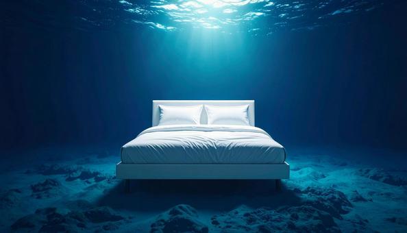 深海のベッド 深海のベッドの写真