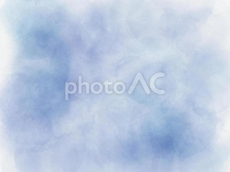 落ちついた青の水彩背景 水彩,水彩画,背景の写真素材