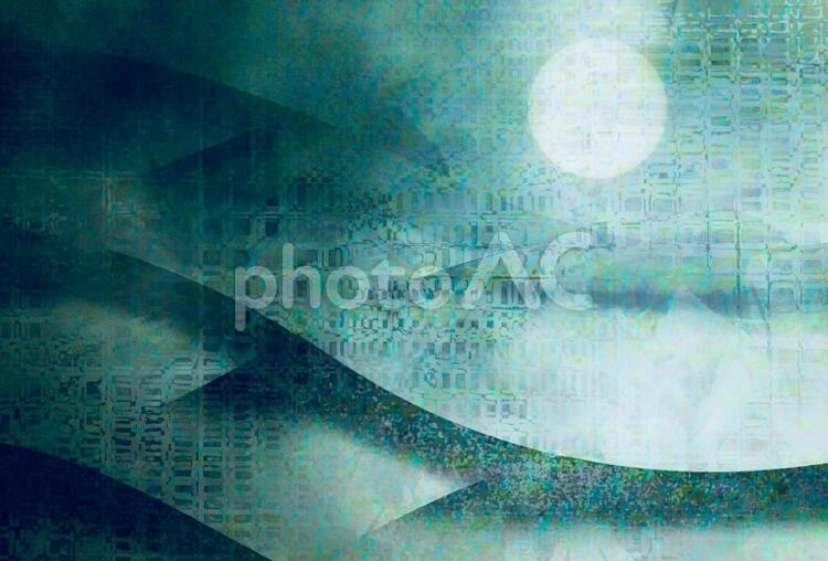 幻想的な和のイメージ 抽象,バックグランド,自然の写真素材