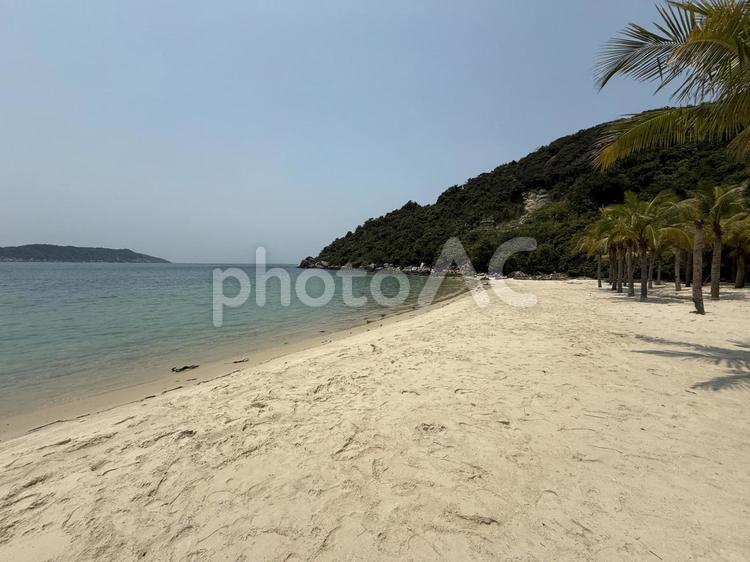 ベトナムのCu Lao Chamの砂浜 海,風景,自然の写真素材