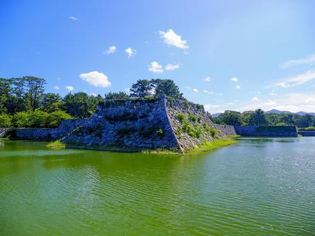 萩城跡と堀 萩城跡と堀 堀,水,萩城跡の写真素材