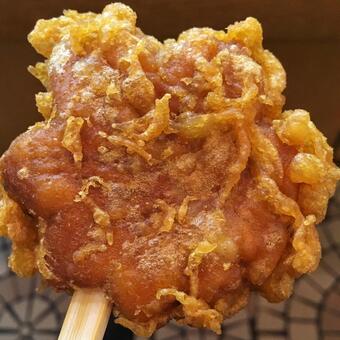 揚げもみじ饅頭のアップ 揚げもみじ,もみじ饅頭,広島の写真素材