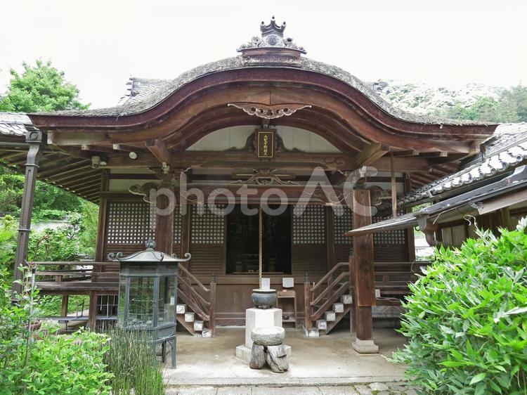桜井　長谷寺　普門院の不動堂 桜井,長谷寺,普門院の不動堂の写真素材