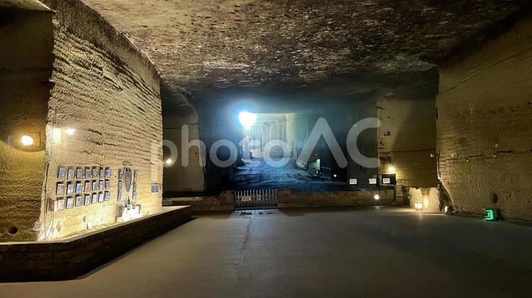 【栃木】大谷資料館 大谷資料館,遺跡,岩の写真素材