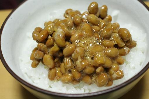 納豆ご飯 納豆ご飯の写真
