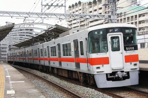 山陽電鉄、5000系、5002編成 山陽電鉄、5000系、5002編成の写真