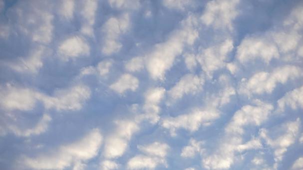 Evening clouds, JPG