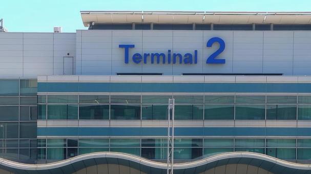 Photo, haneda airport, domestic flight, terminal 2, 