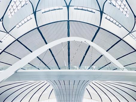 近未来的な建築デザイン 近未来的な建築デザイン 建築,屋根,近未来の写真素材