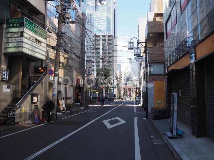代々木の街並み（東京都・渋谷区） 代々木,街並み,渋谷区の写真素材