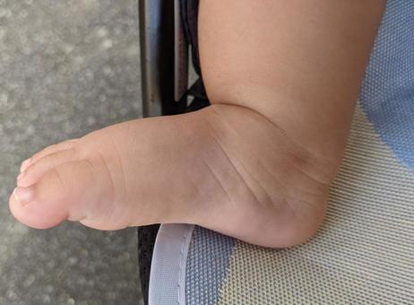 足 足 足,あかちゃん,ベビーの写真素材