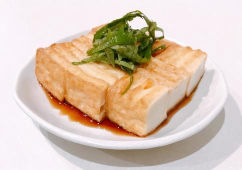 大葉厚揚げ焼き 大葉厚揚げ焼き 大葉厚揚げ焼き,厚揚げ焼き,厚揚げの写真素材