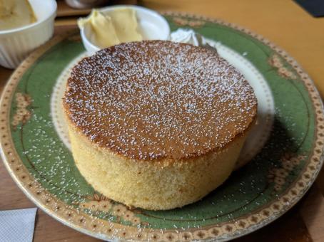 ふわふわのパンケーキ ふわふわのパンケーキ パンケーキ,カフェ,オシャレの写真素材