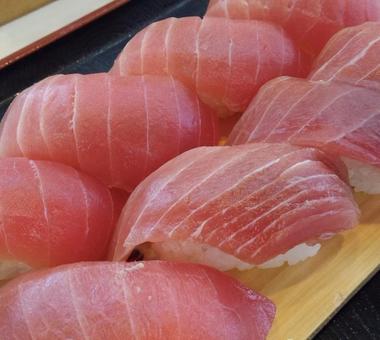 マグロのお寿司 マグロのお寿司の写真