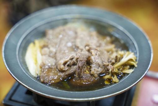 熱々牛肉鍋 牛肉,鍋料理,すき焼きの写真素材