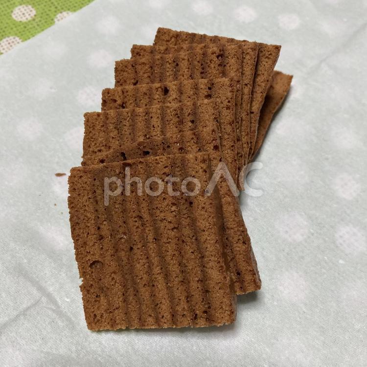 しましまサクサクラスク ラスク,美味しい,お菓子の写真素材