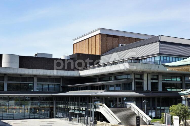 京都の劇場（遠景） シアター,ロームシアター,ロームの写真素材