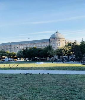 フランスのストラスブール駅 フランスのストラスブール駅の写真