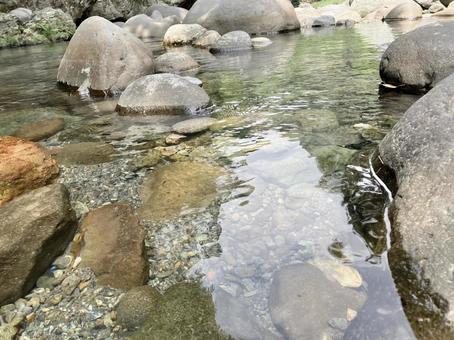 渓流④ 渓流④ 川,渓流,清流の写真素材