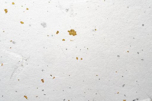 金箔入り白和紙の質感 和紙,金箔,紙の写真素材