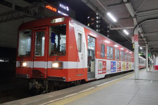 鹿島臨海鉄道、6000形、新塗装 鹿島臨海鉄道,大洗鹿島線,水戸駅の写真素材
