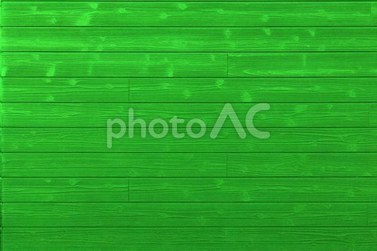 木目の外壁10（グリーン） 外壁,建材,塗装の写真素材