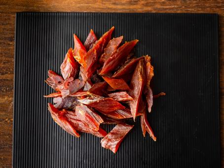 サーモン珍味 カットトバ サーモン珍味 カットトバの写真