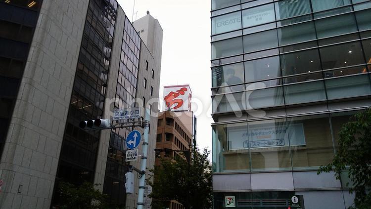 宝町駅周辺　地下鉄　東京 宝町駅,周辺,宝町駅周辺の写真素材