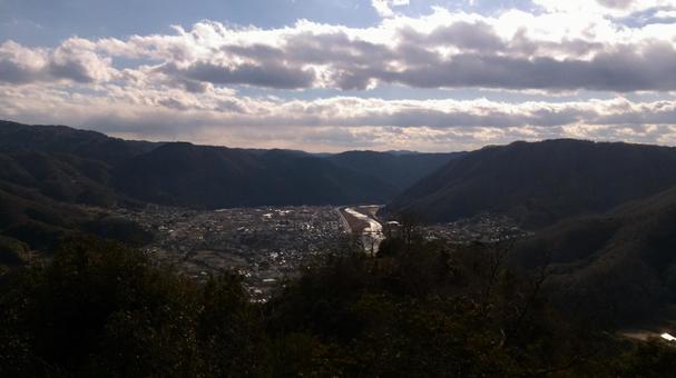 空と山 空と山の写真