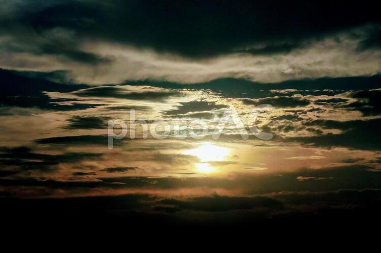 瀬戸の夕暮れ 日暮れ,太陽,暁の写真素材