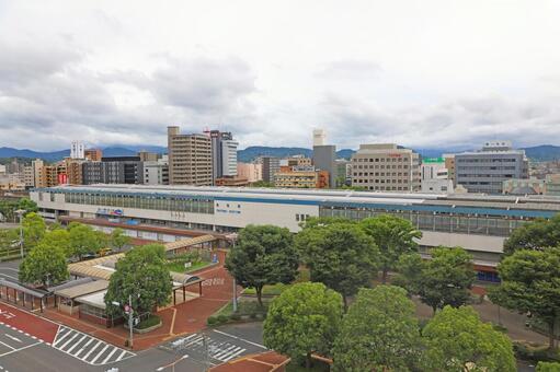 鳥取駅　北口 鳥取駅,鳥取,駅の写真素材