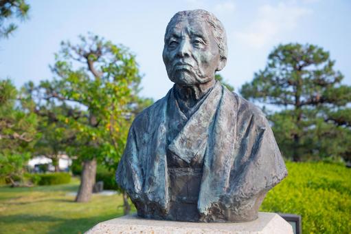 松江 玄丹かよ像 松江 玄丹かよ像 松江,玄丹かよ,玄丹お加代の写真素材